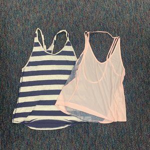 2 New Lululemon athletica loose tops yoga 12